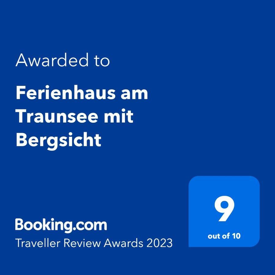 Ferienhaus Am Traunsee Mit Bergsicht Traunkirchen Exterior photo
